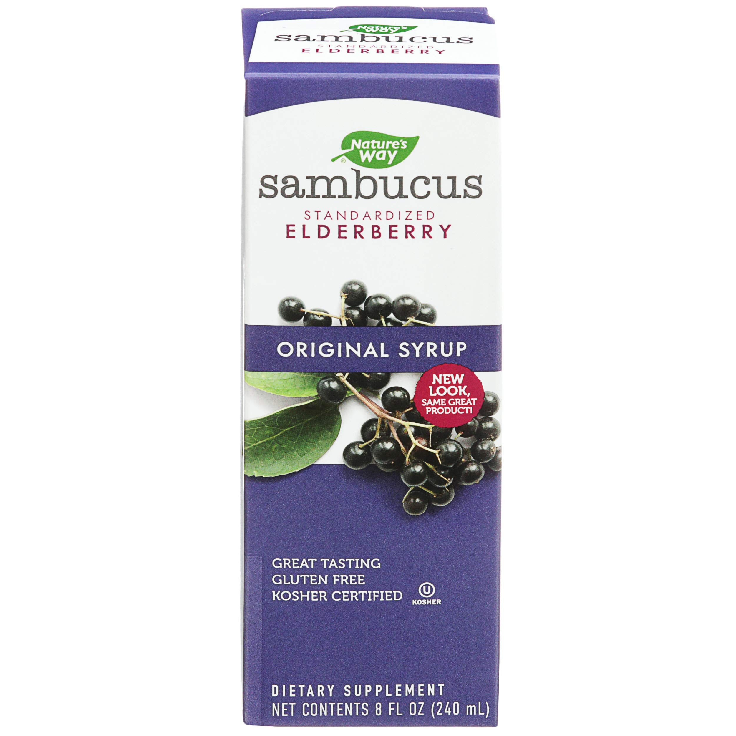 Nature's Way Sambucus Original Elderberry Syrup - 8 Fl Oz