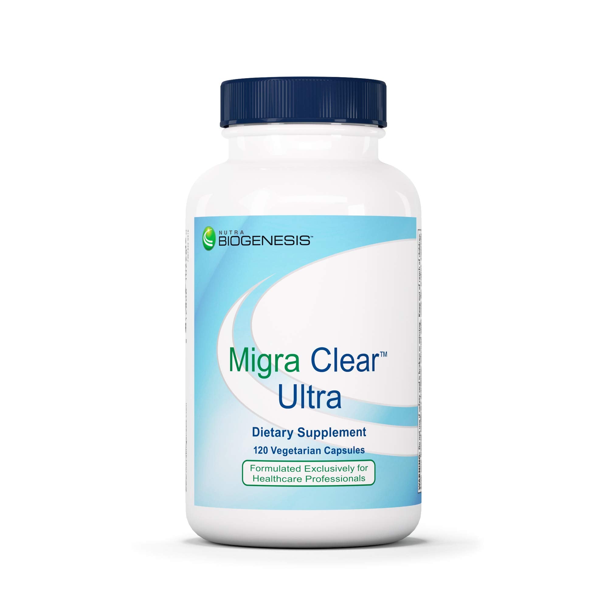 Nutra BioGenesis Store Migra Clear Ultra - Feverfew, Riboflavin And Magnesium To Help Support Healthy Capillary Function And Cytokine Activity - 120 Capsules