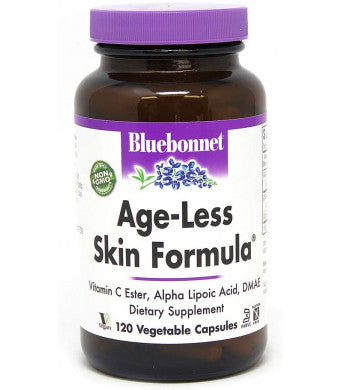 Bluebonnet Age-Less Skin Formula By 120 Vegetarian Capsules