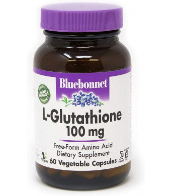Bluebonnet L-Glutathione 100 Mg Vitamin Capsules