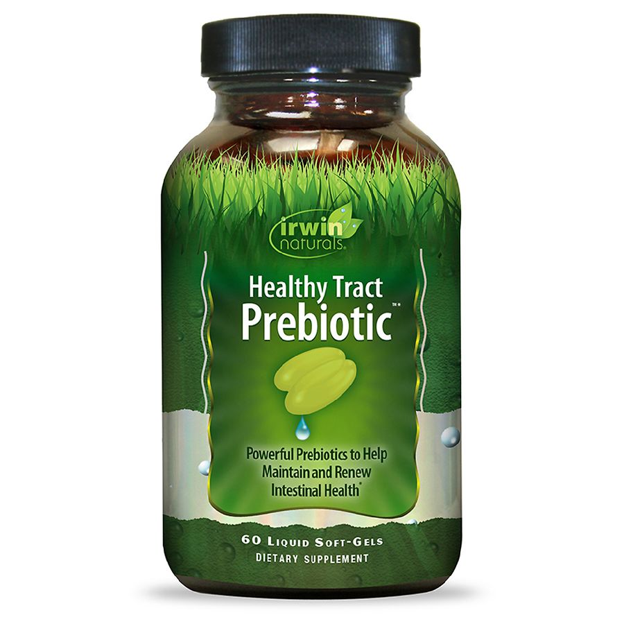 Irwin Naturals Healthy Tract Prebiotic Liquid Softgels