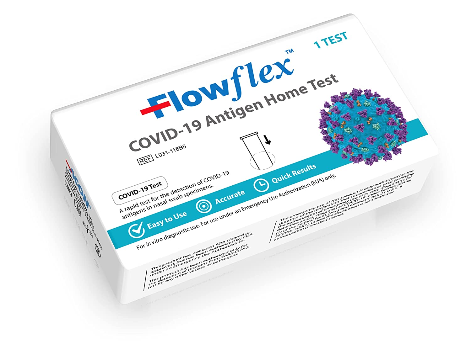 Flowflex Covid-19 Antigen Home Test - 1ct