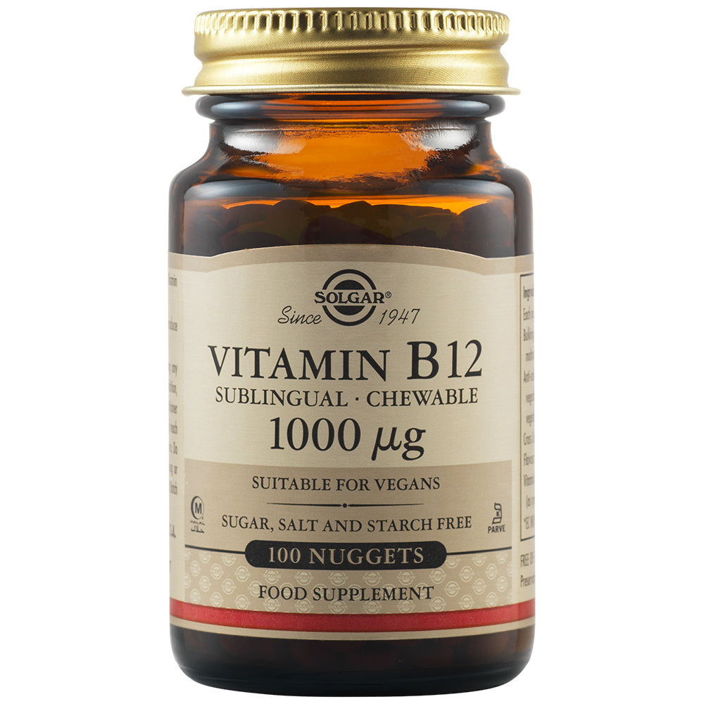 Solgar Vitamin B12 1000 Mcg, 100 Nuggets