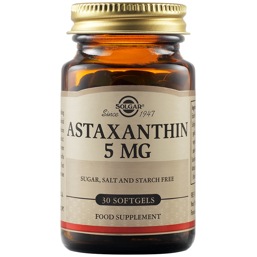 Solgar Astaxantina 5 Mg Cápsulas De 30