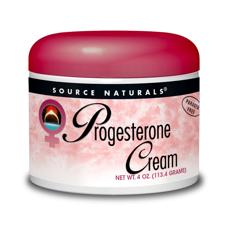 Source Naturals Natural Progesterone Cream By - 4 Ounces