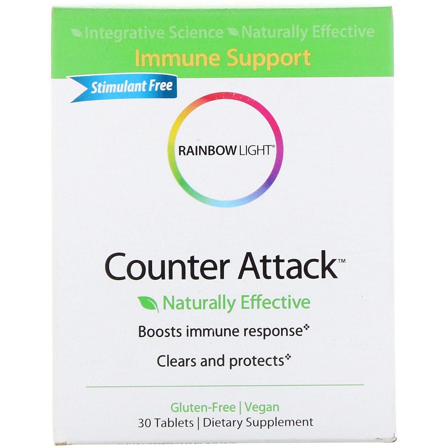 Rainbow Light Counter Attack, Immune Support, 90 Tablets