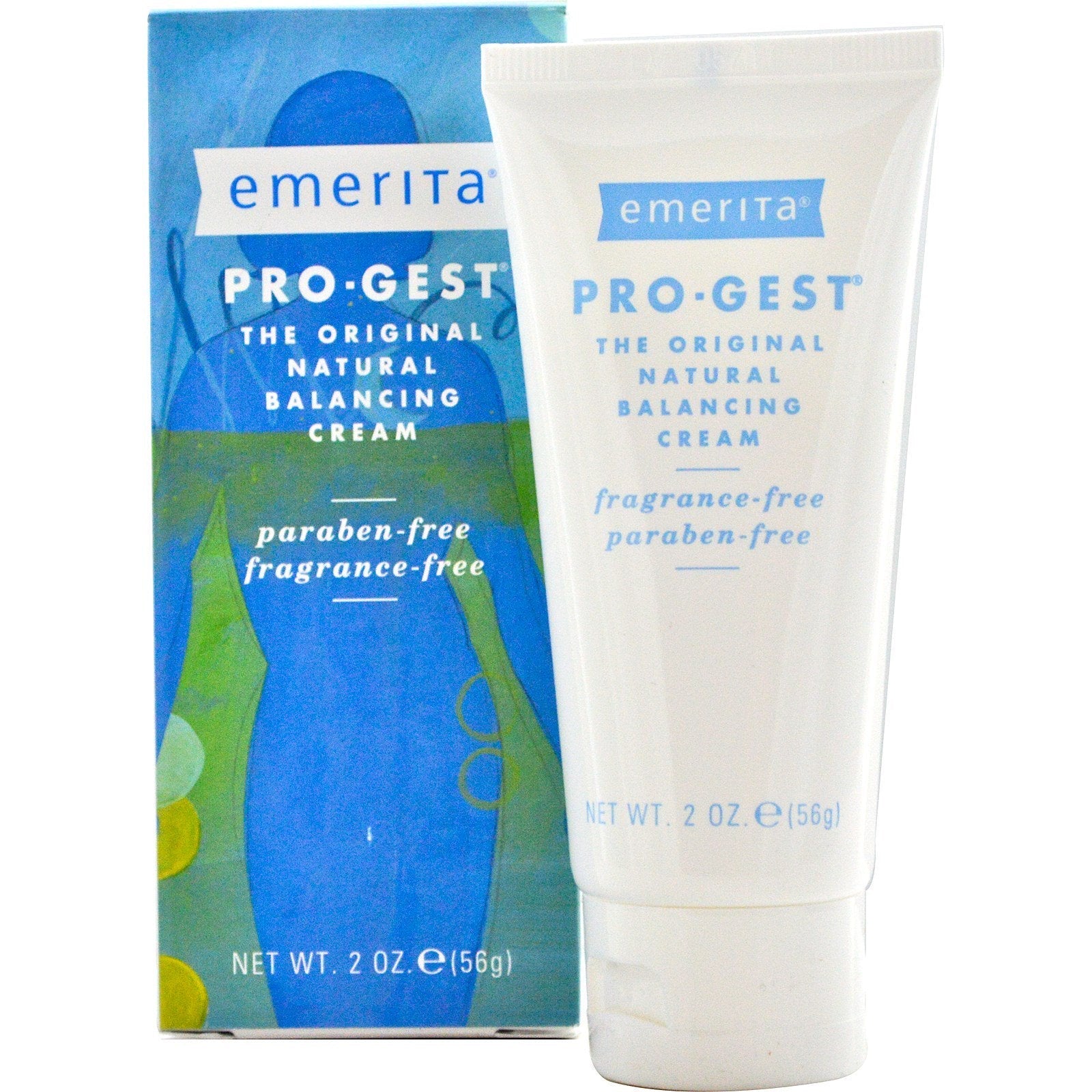Emerita Pro-Gest Paraben Free Natural Progesterone Cream