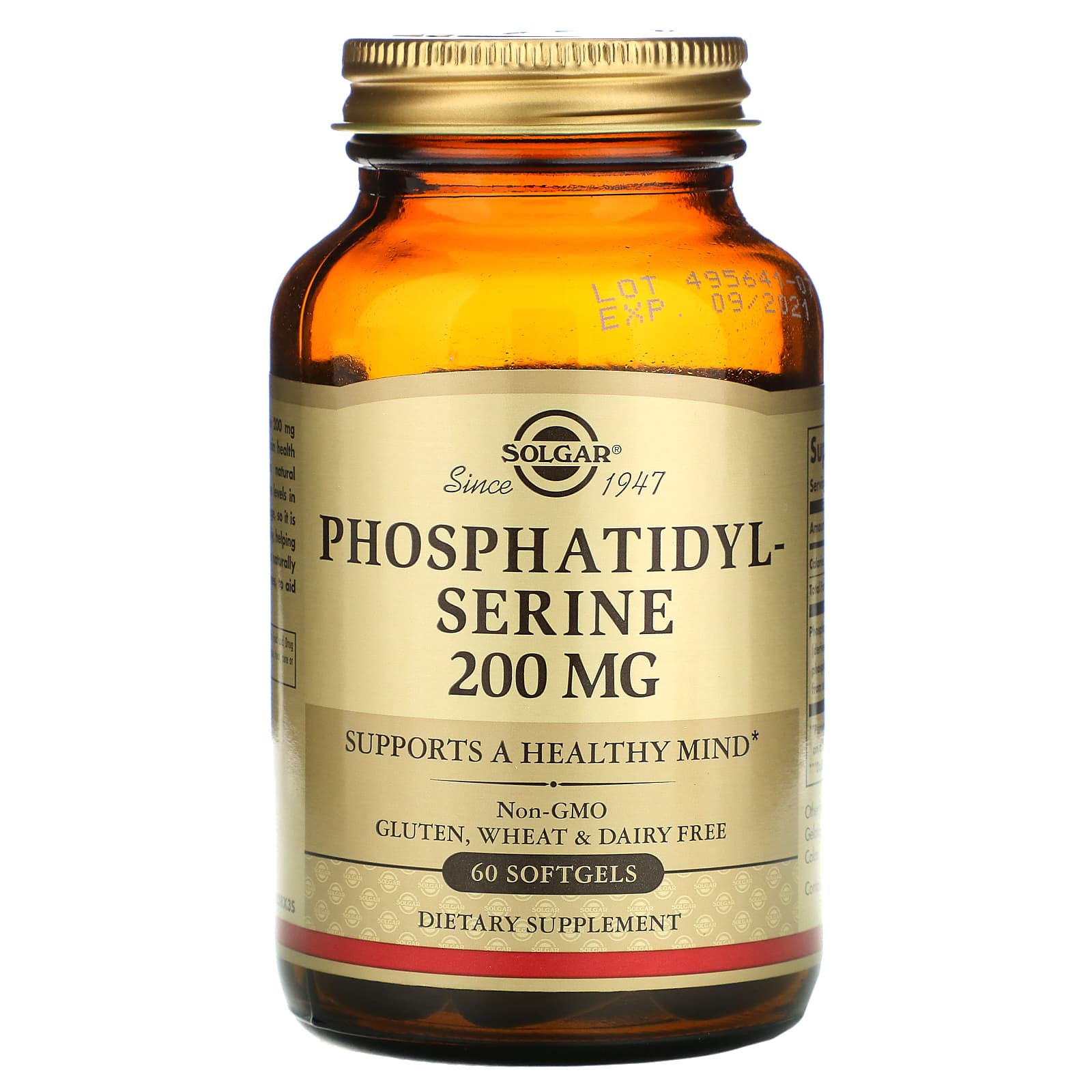 Solgar Phosphatidylserine 200 Mg