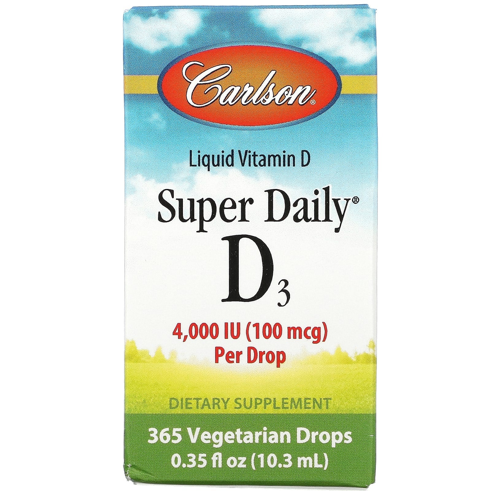 Carlson Labs Super Daily D3 4000IU