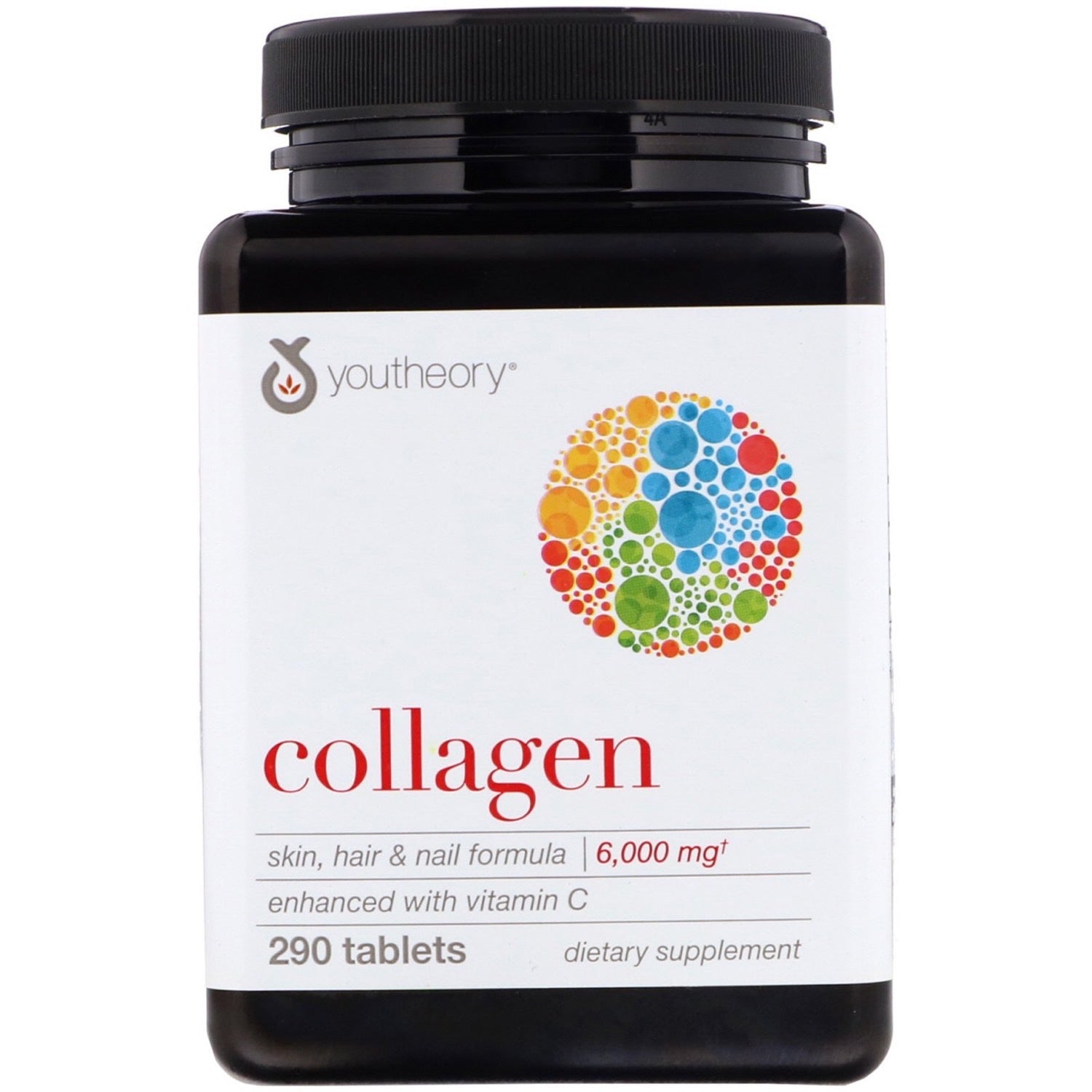 Youtheory Collagen, 6, 000 Mg, 290 Tablets