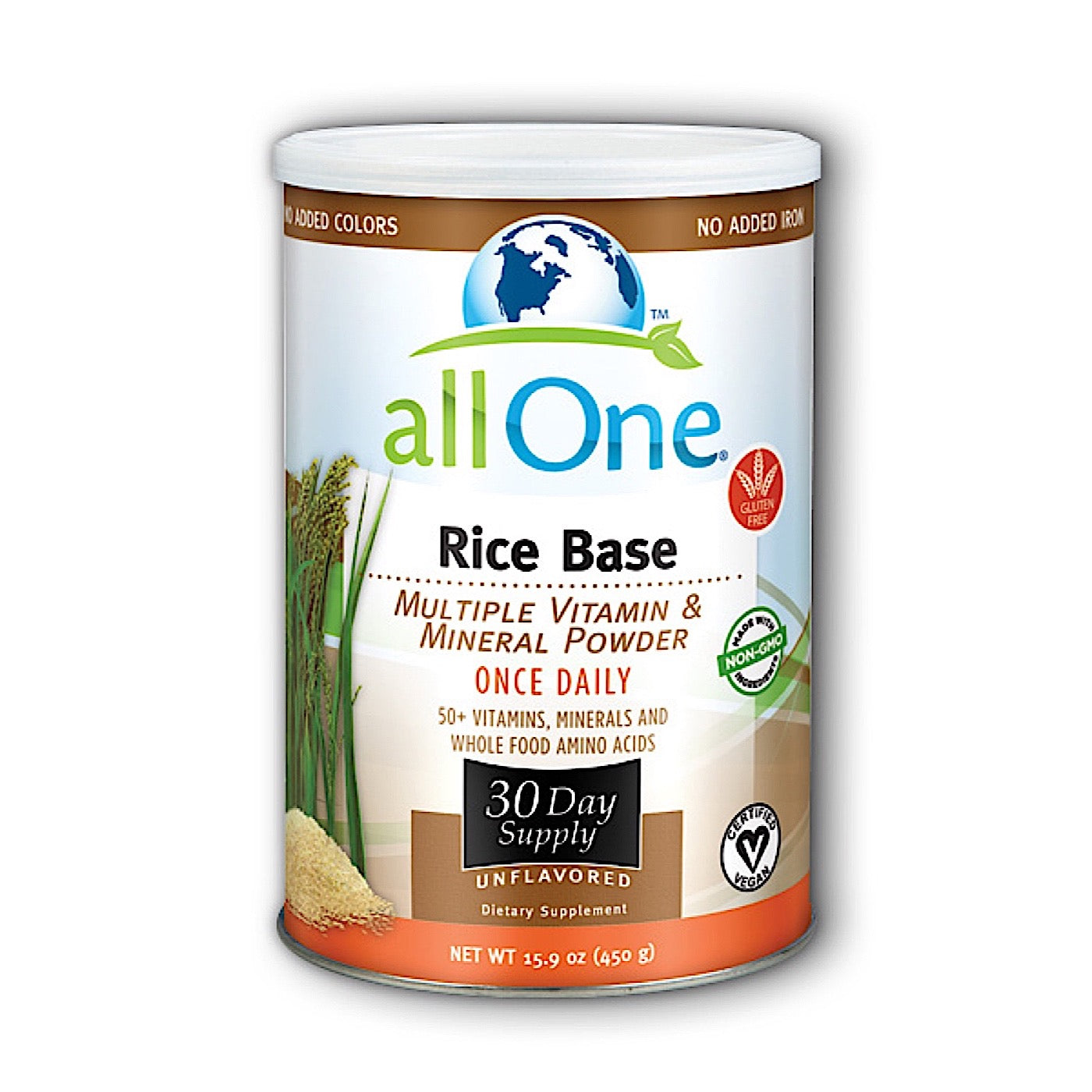 All One Rice Base Multiple Vitamin & Mineral Powder