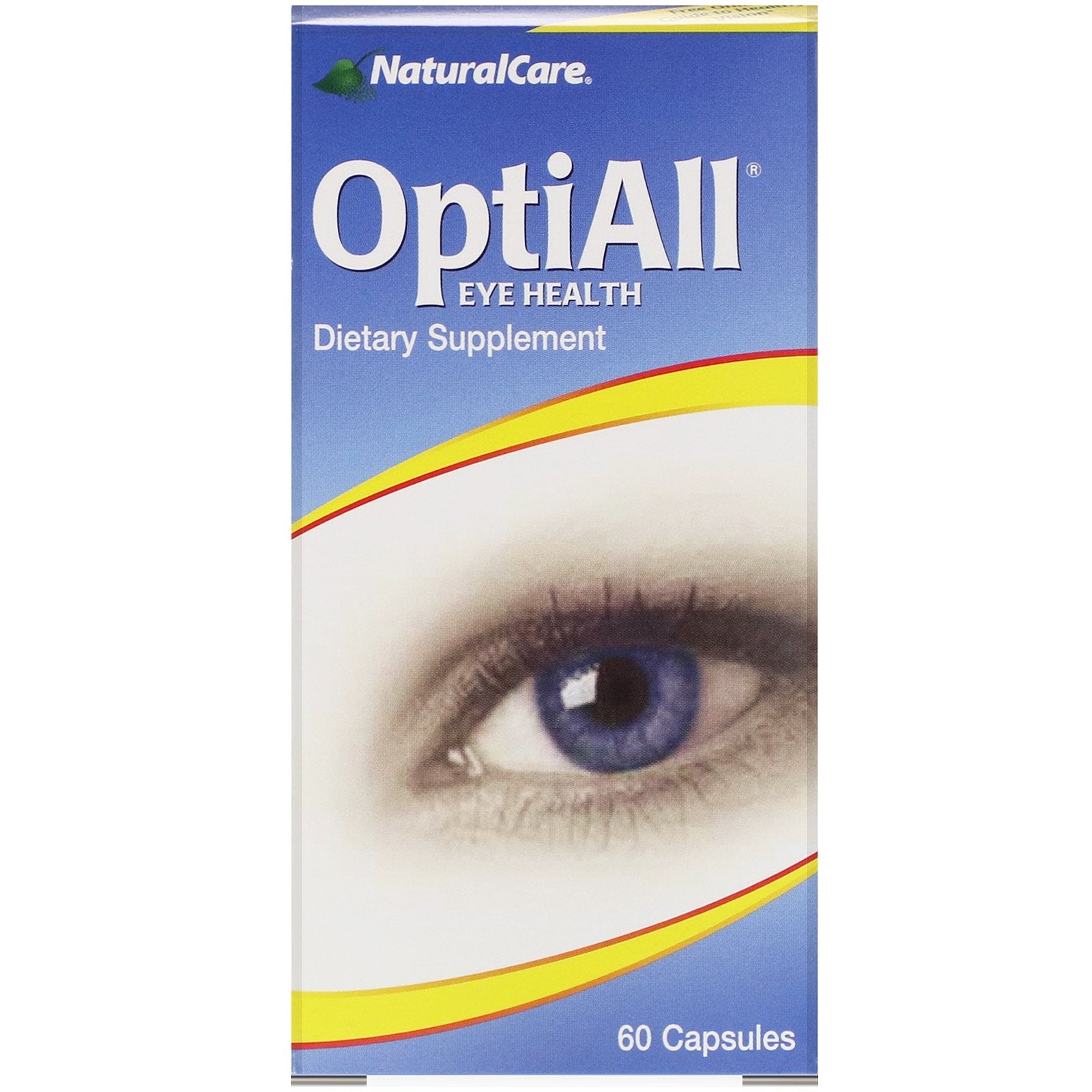 Natural Care OptiAll Eye Health, 60 Capsules, Opti All