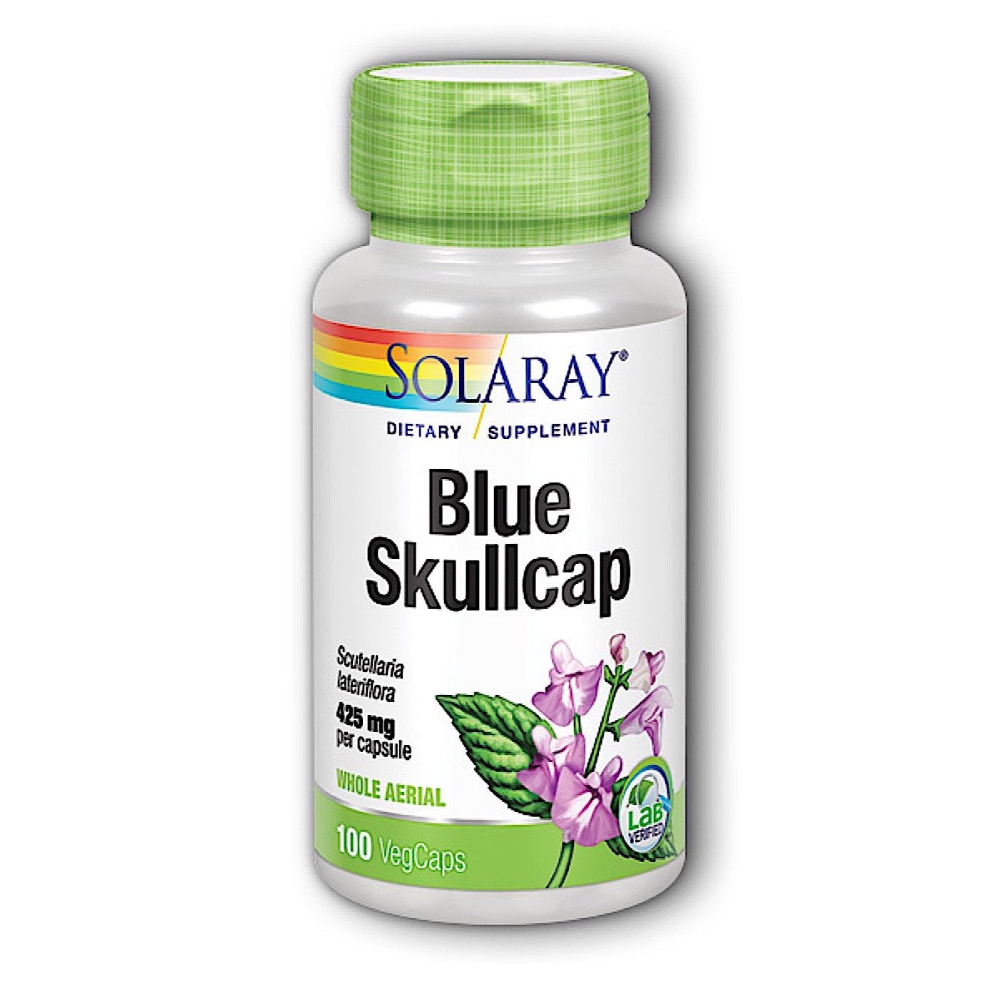Solaray Blue Skullcap Aerial 425 Mg