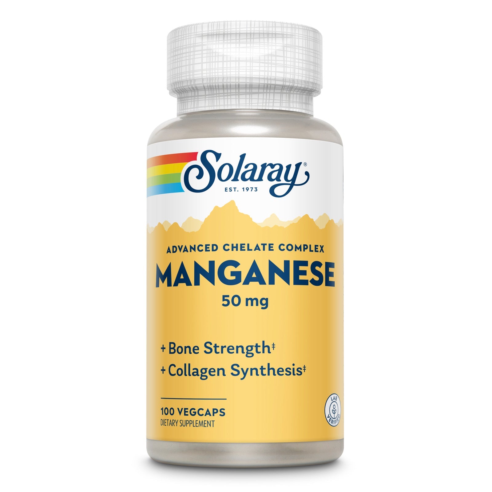 Solaray Manganese Supplement, 50 Mg