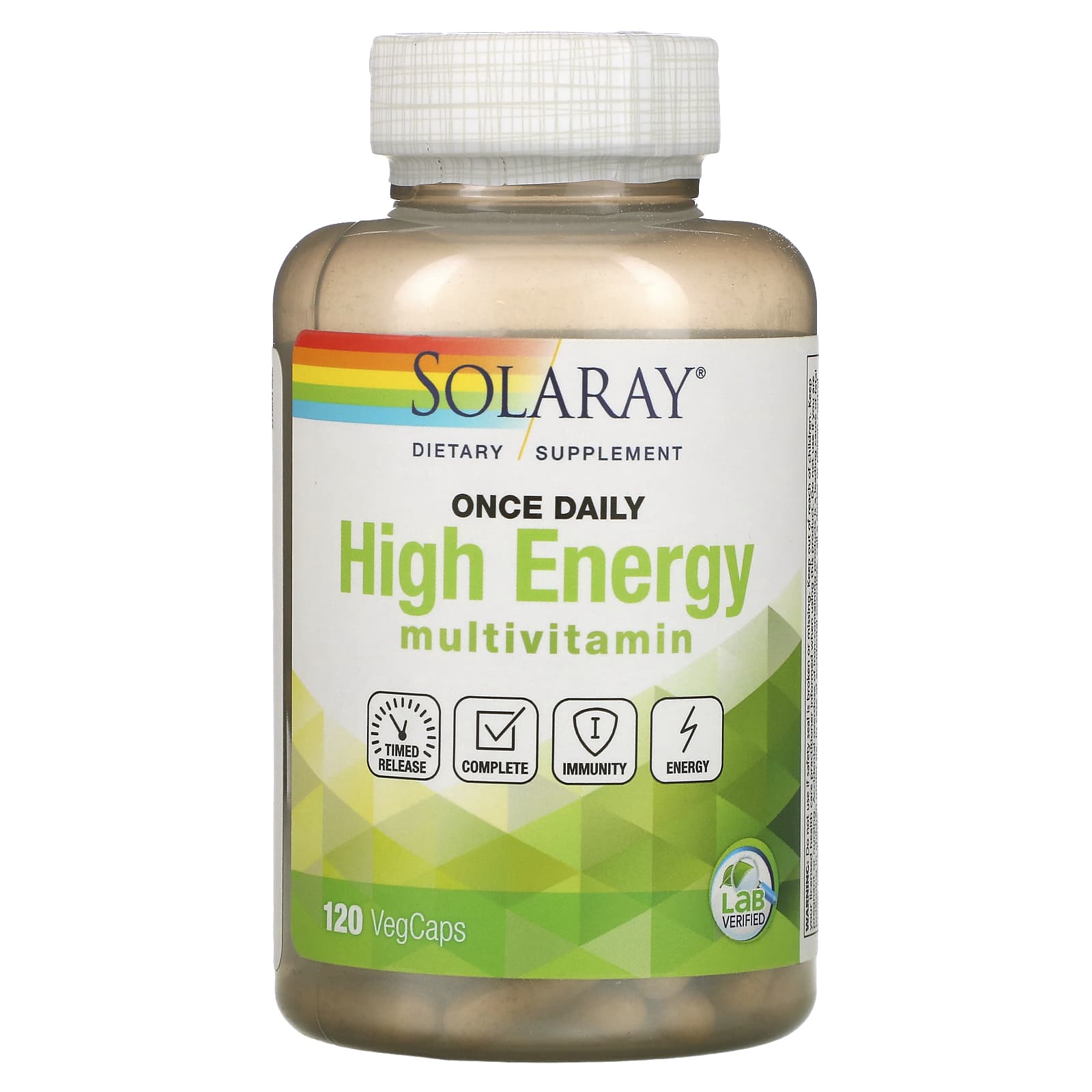 Solaray Once Daily High Energy Multivitamin Timed Release
