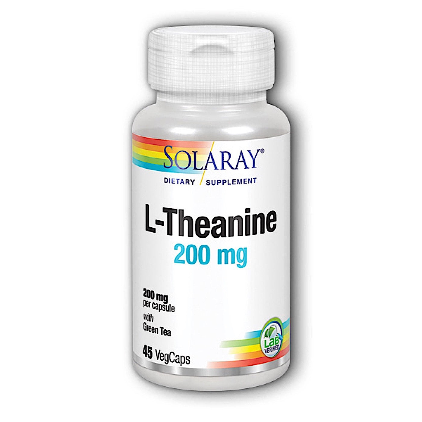 Solaray L Theanine 200 Mg , 45 Capsules
