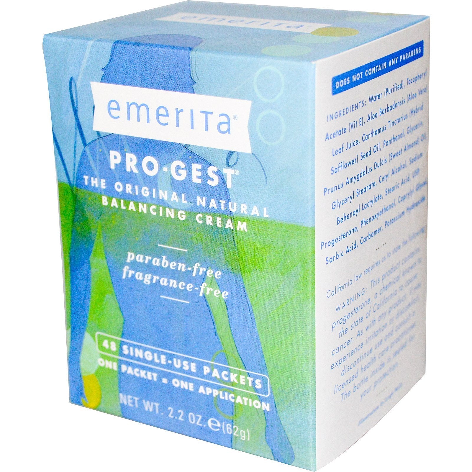 Emerita Pro-Gest Balancing Cream Single Use Packets