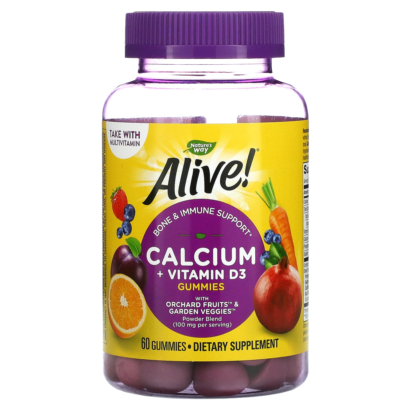 Nature's Way Alive! Calcium Gummy Vitamins