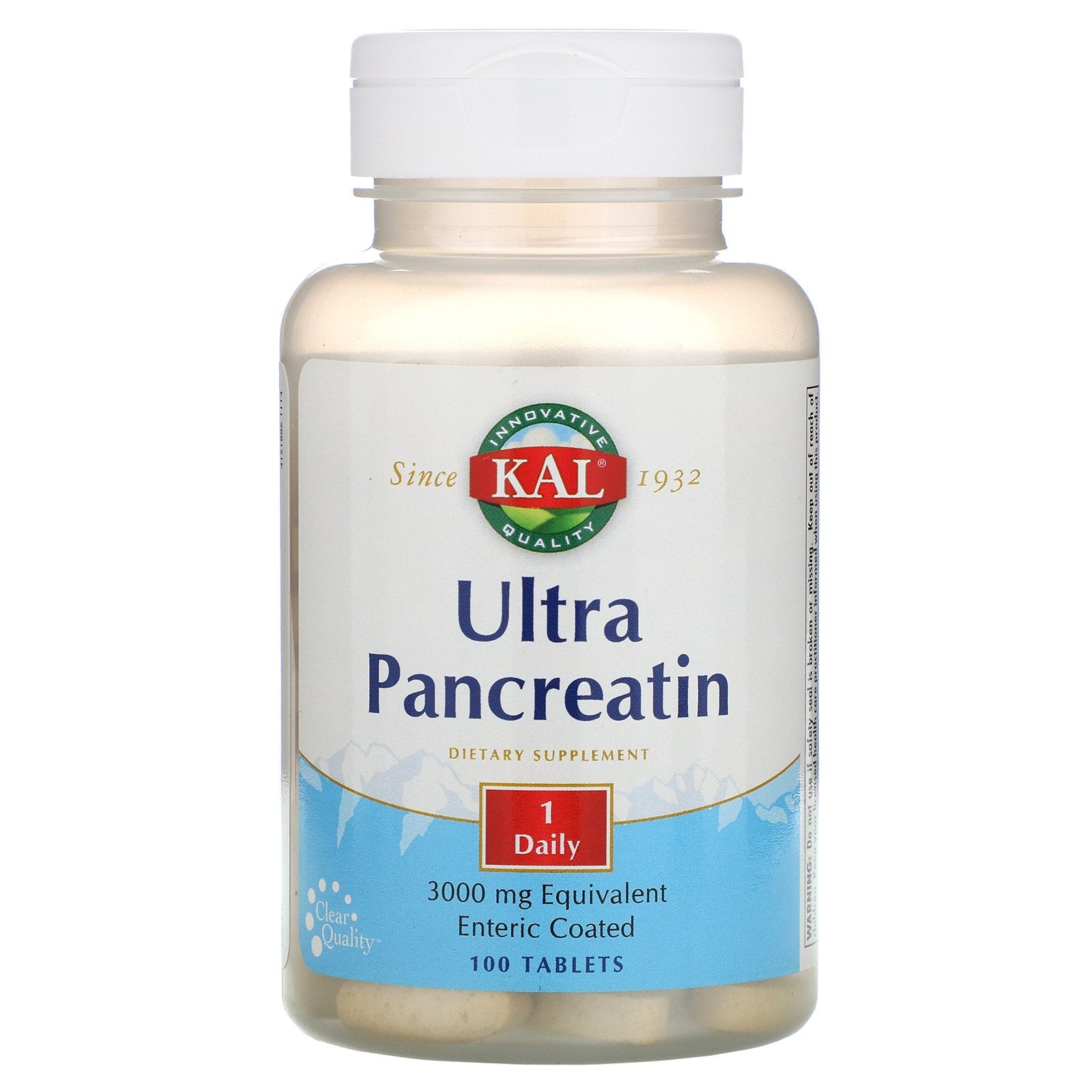 Kal Ultra Pancreatin 750 Mg