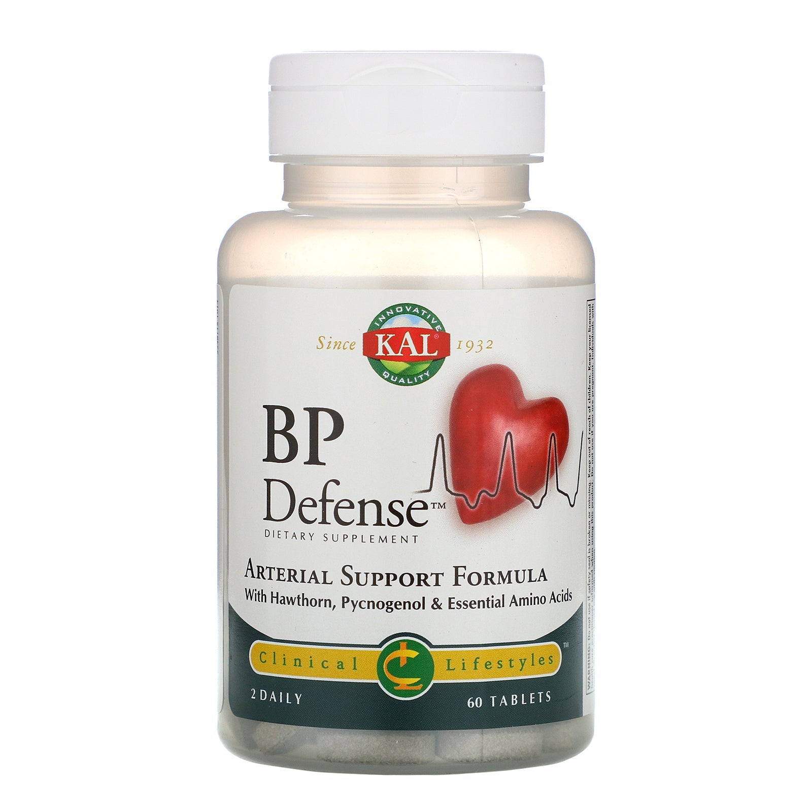 Kal BP Defense, 60 Tablets