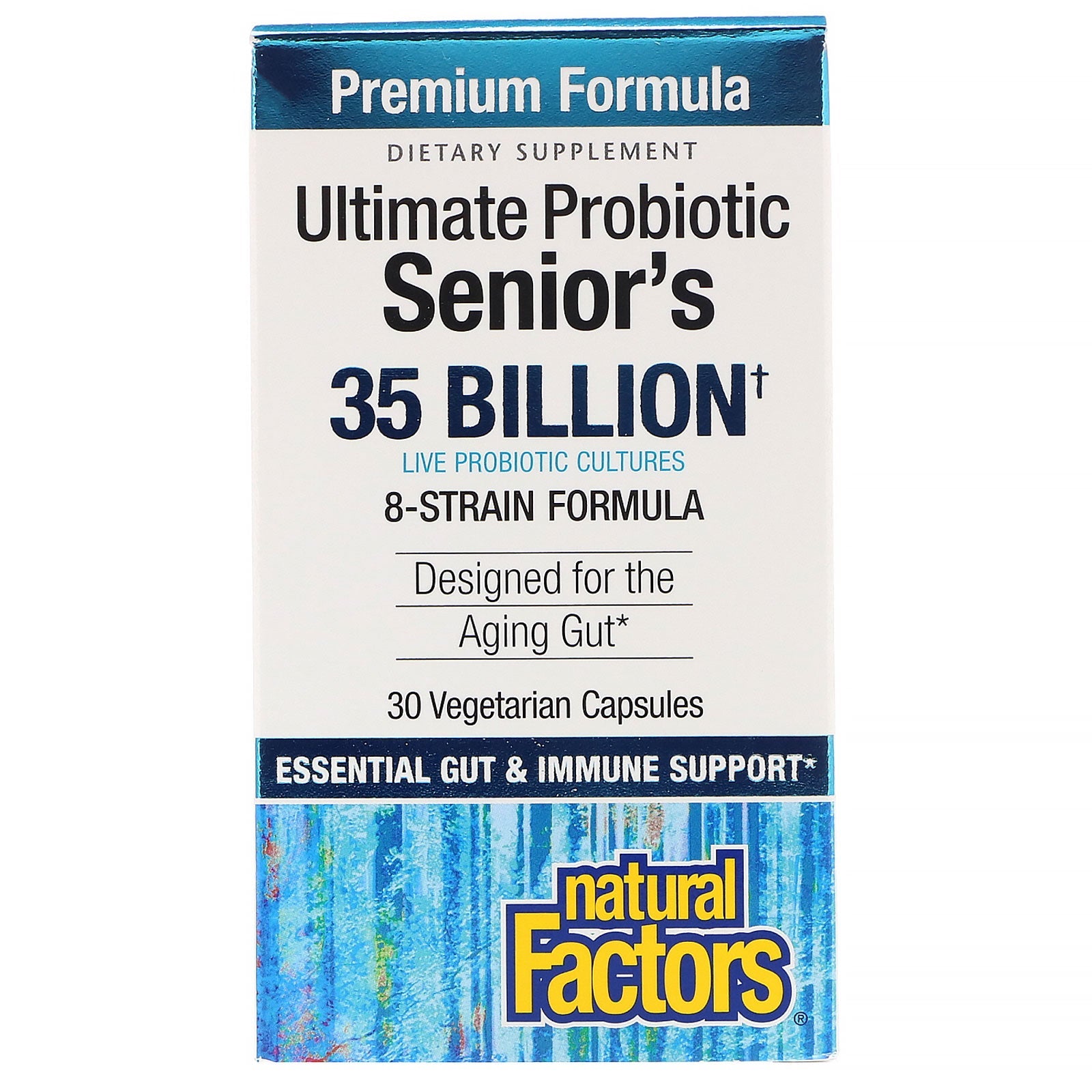 Natural Factors Ultimate Probiotic Senior's 35 Billion