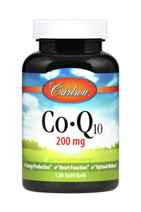Carlson Labs Co-Q-10 200 Mg Laboratorios De 120 Softgel