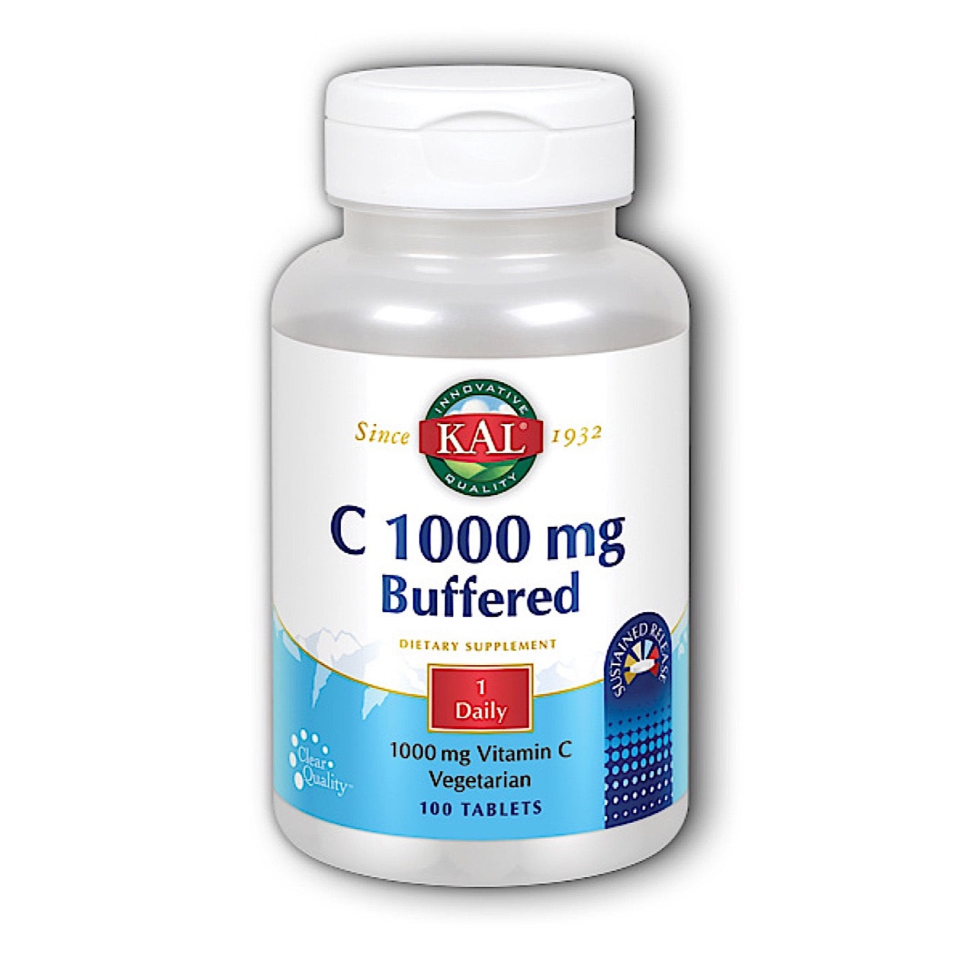 Kal C Buffered SR 1000mg, 100 Tablets