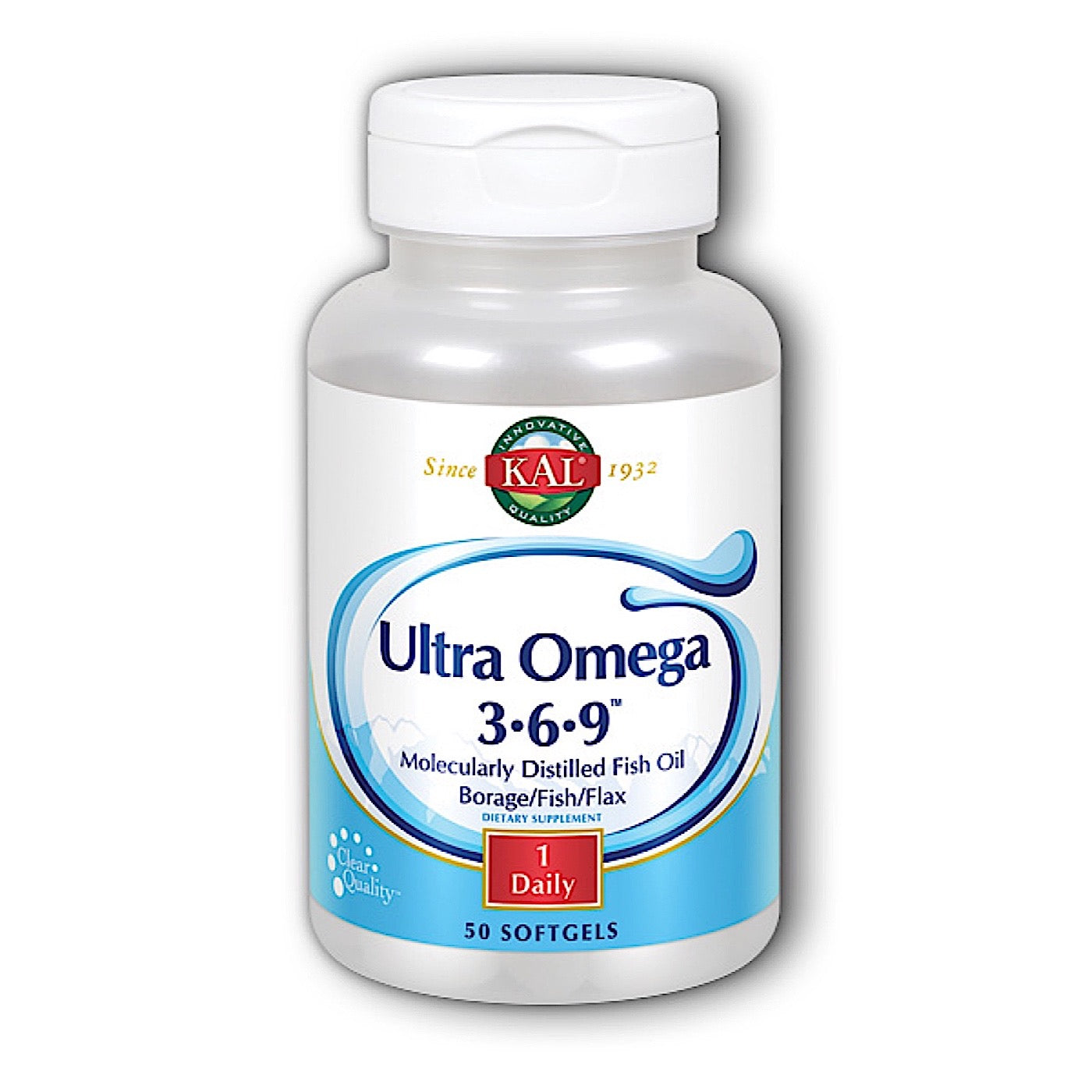 Kal Ultra Omega 3-6-9 1200 Mg