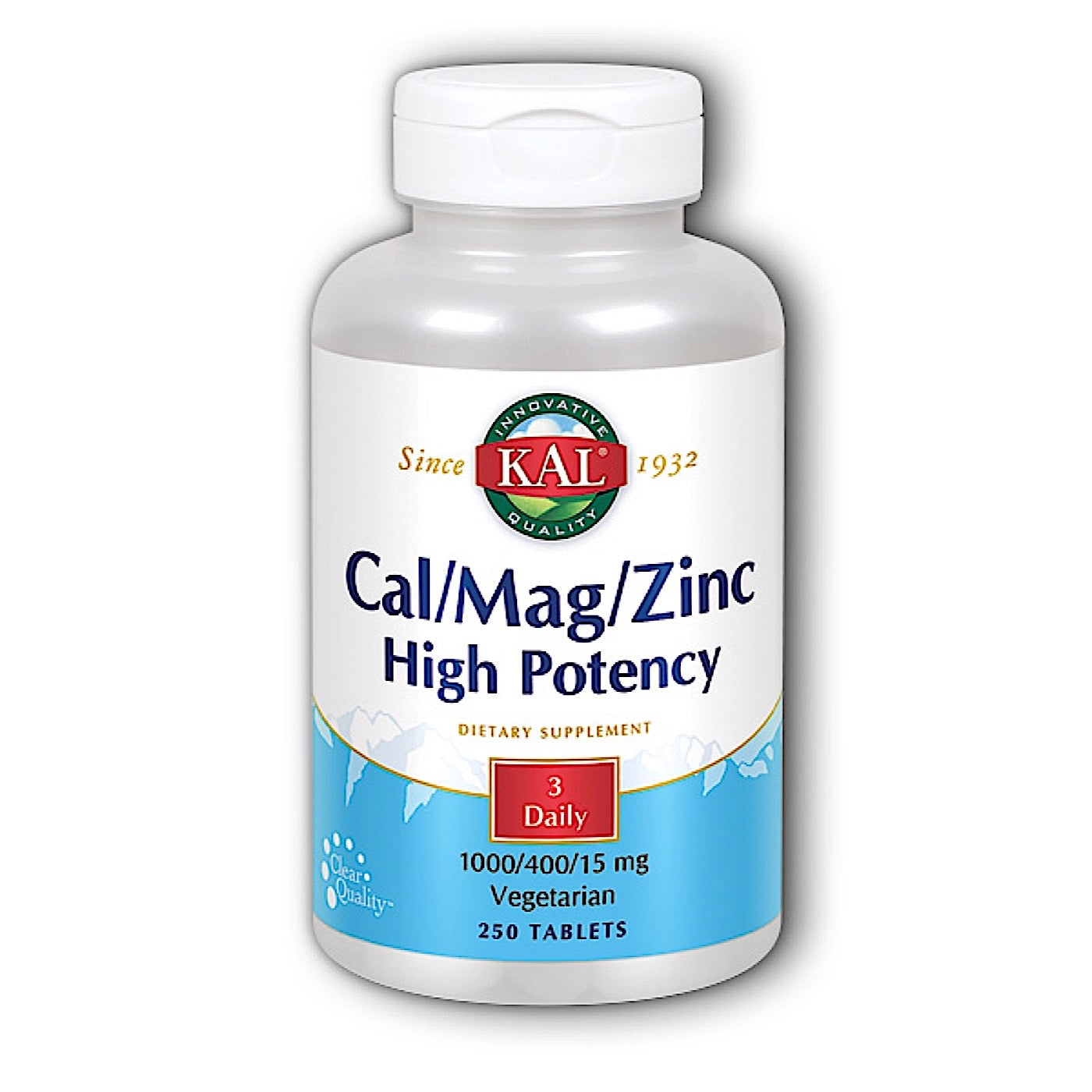 Kal Cal Mag Zinc High Potency 333/133/5 Mg