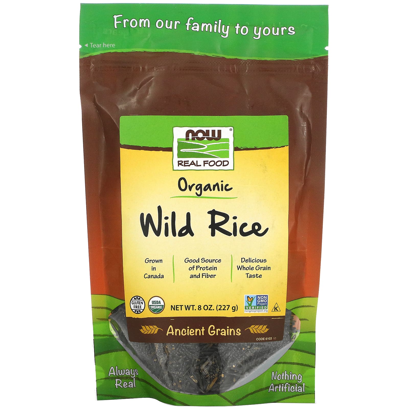Now Foods Rice Wild Organic