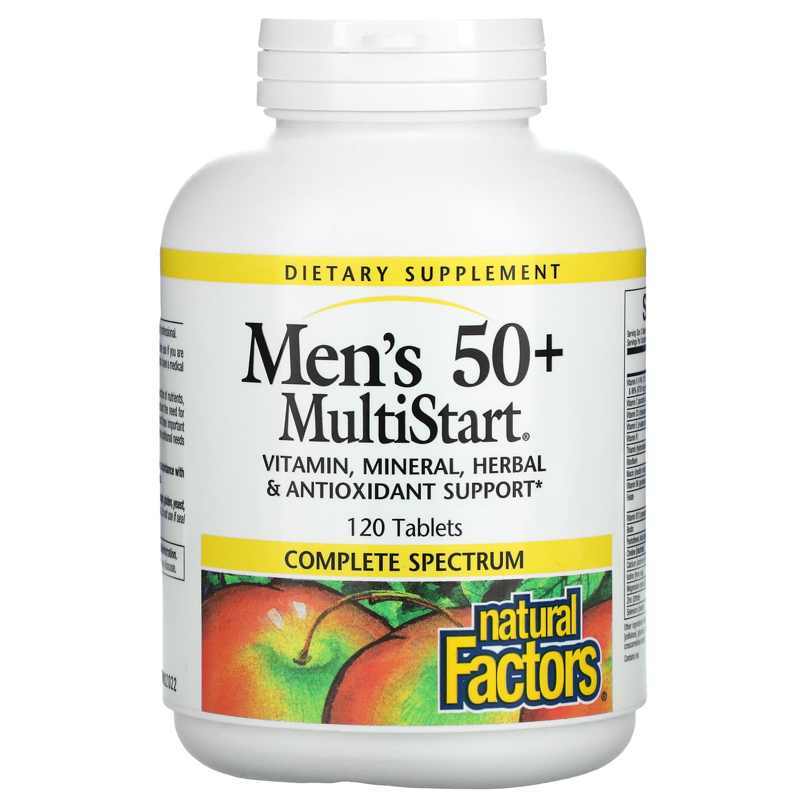 Natural Factors Dr. Murray Multistart Mens 50+ Tablets