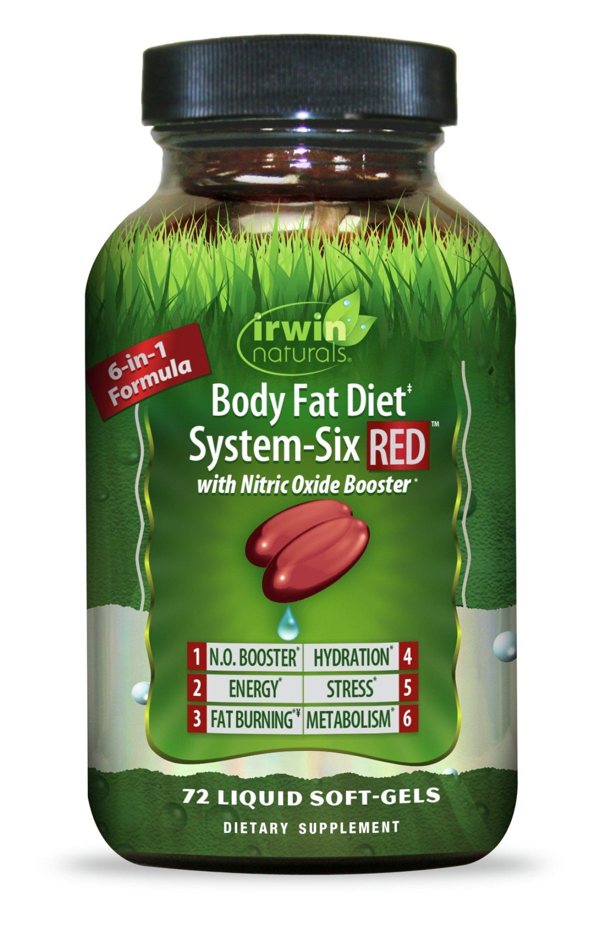 Irwin Naturals Body Fat Diet System Six Red