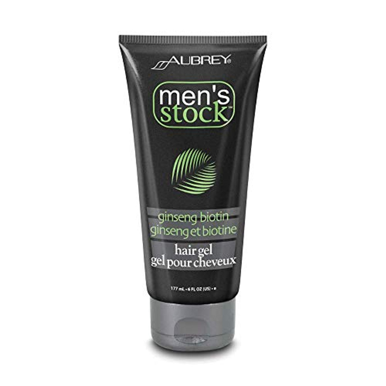Aubrey Organics Men's Stock Ginseng Biotin Hair Gel 6oz