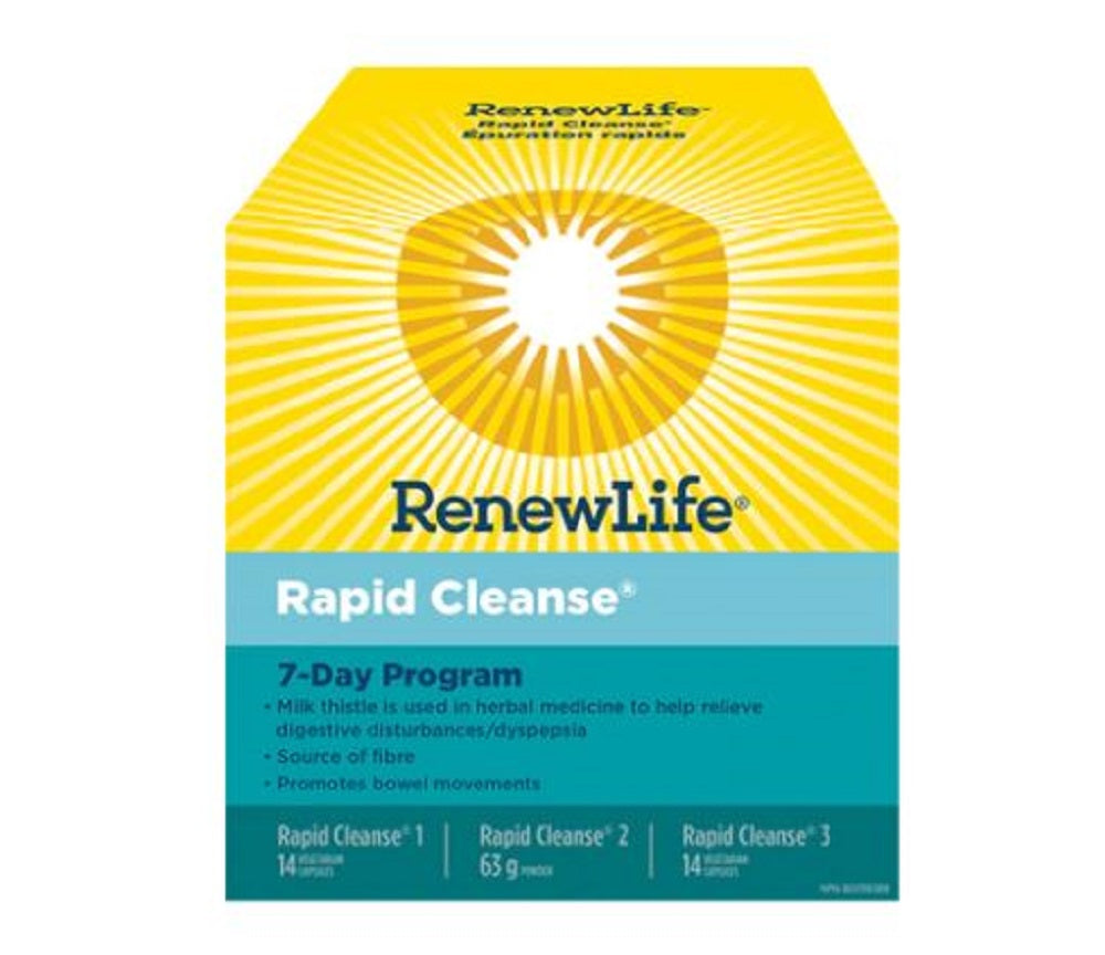 Renew Life Re Total Body Rapid Cleanse 7 Day Program