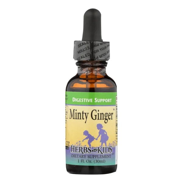 Herbs For Kids Minty Ginger Blend Liquid, 1 Ounce – 3 Per Case
