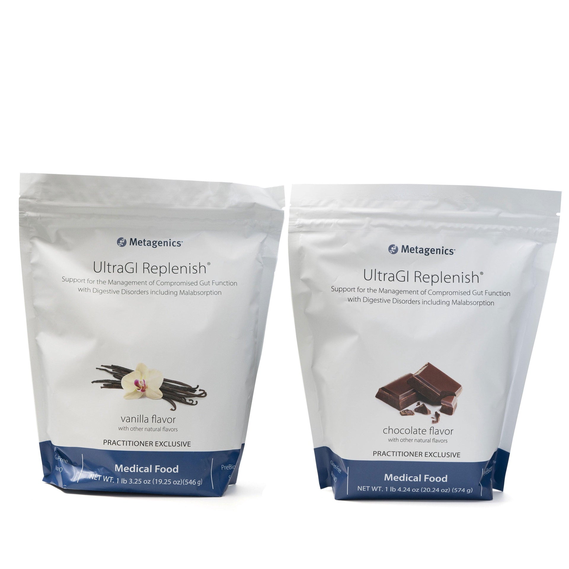 Metagenics UltraGI Replenish Chocolate Flavored Powder