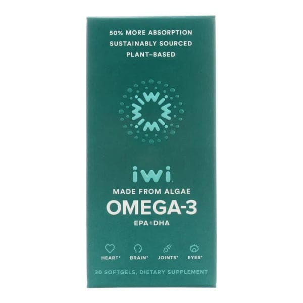 IWI Algae EPA Plus DHA Omega-3 Softgels