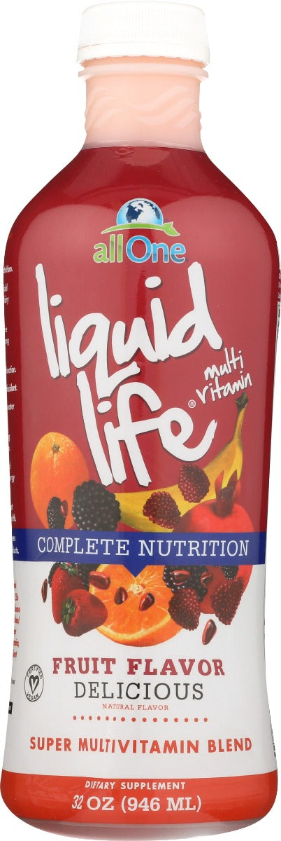 All One Liquid Life Complete Nutrition Fruit Flavor
