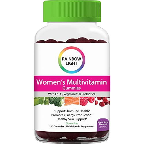 Rainbow Light Women's Multivitamin, Mixed Berry, 120 Gummies