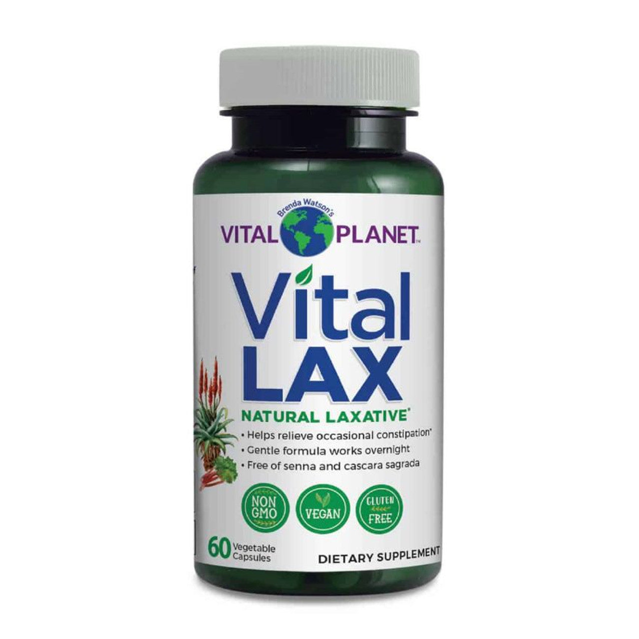 Vital Planet LAX 60 Vegetable Capsules