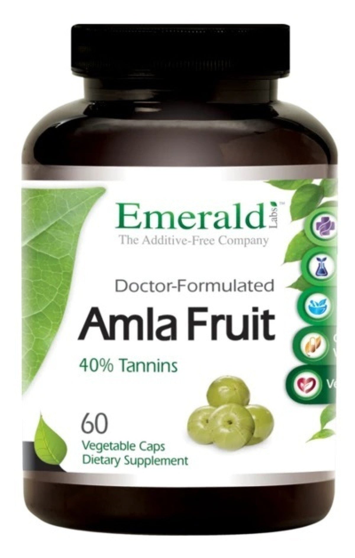 Emerald Labs Amla Fruit - 60 Vegetable Capsules