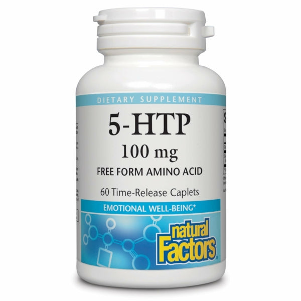 Natural Factors Factors-5-HTP 100 Mg Enteric 60 CAP