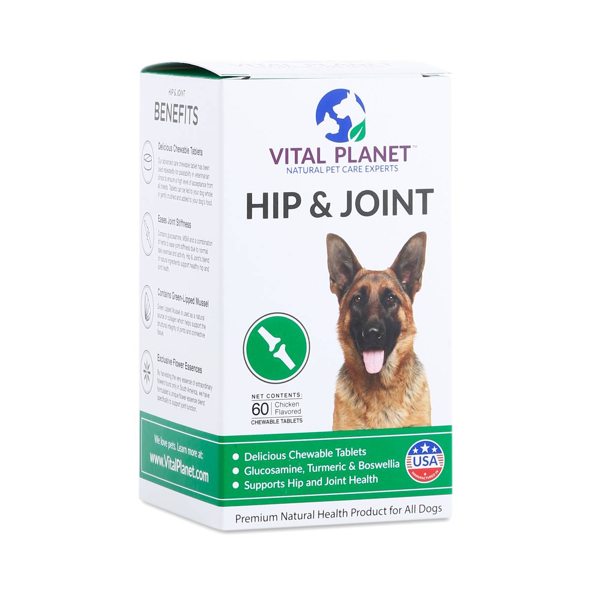 Vital Planet Hip & Joint Support For Dogs