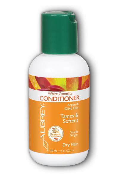 Aubrey Organics  -White Camellia Conditioner Travel Size 2oz - Highland Health Foods