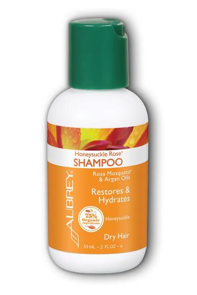 Aubrey Organics  -Honeysuckle Rose Shampoo Travel Size 2oz - Highland Health Foods