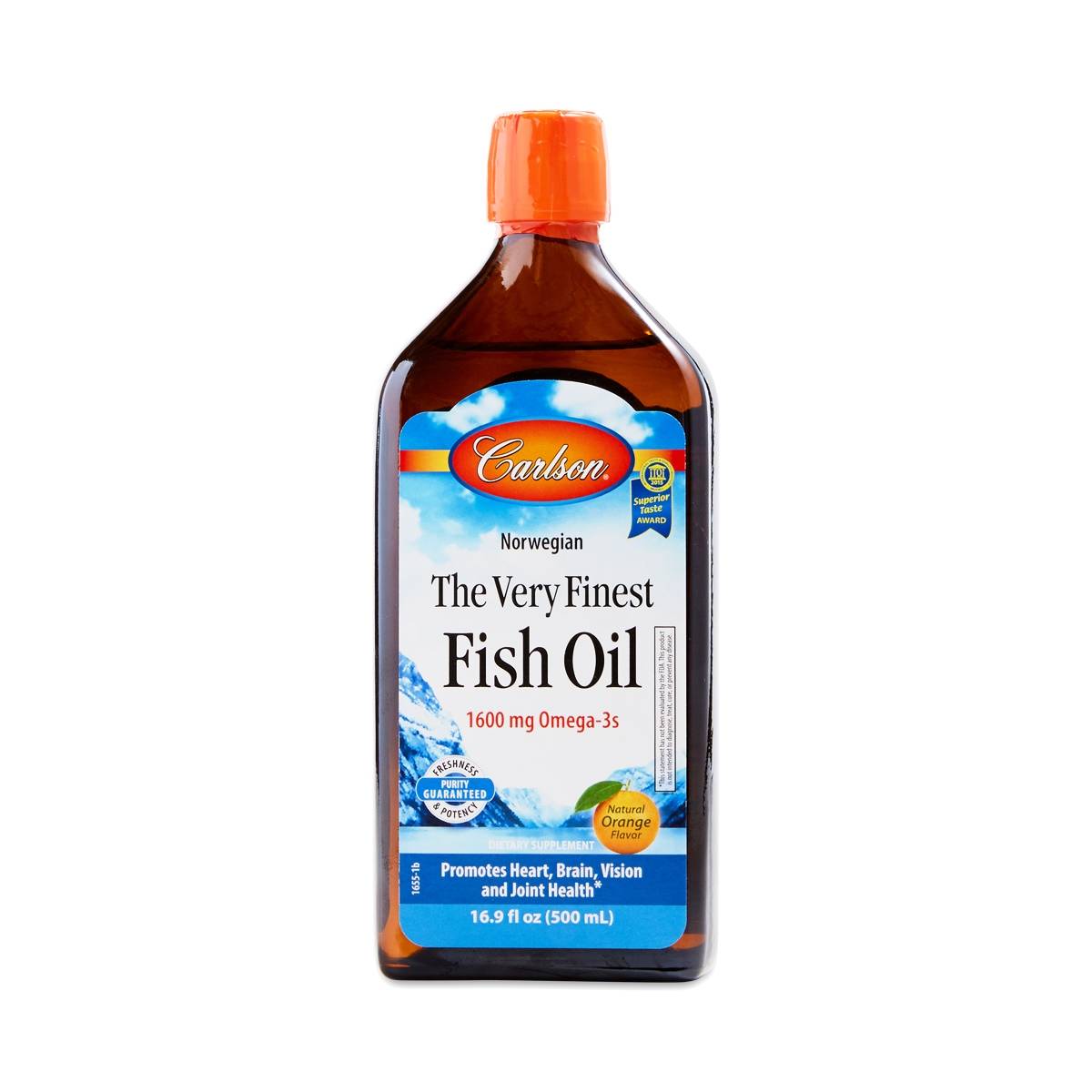Carlson Labs Fish Oil Natural Lemon 500 Ml