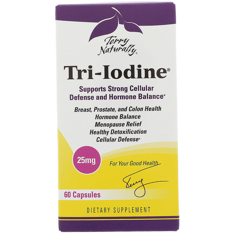 Terry Naturally Tri-Iodine 50 Mg, 60 Capsules