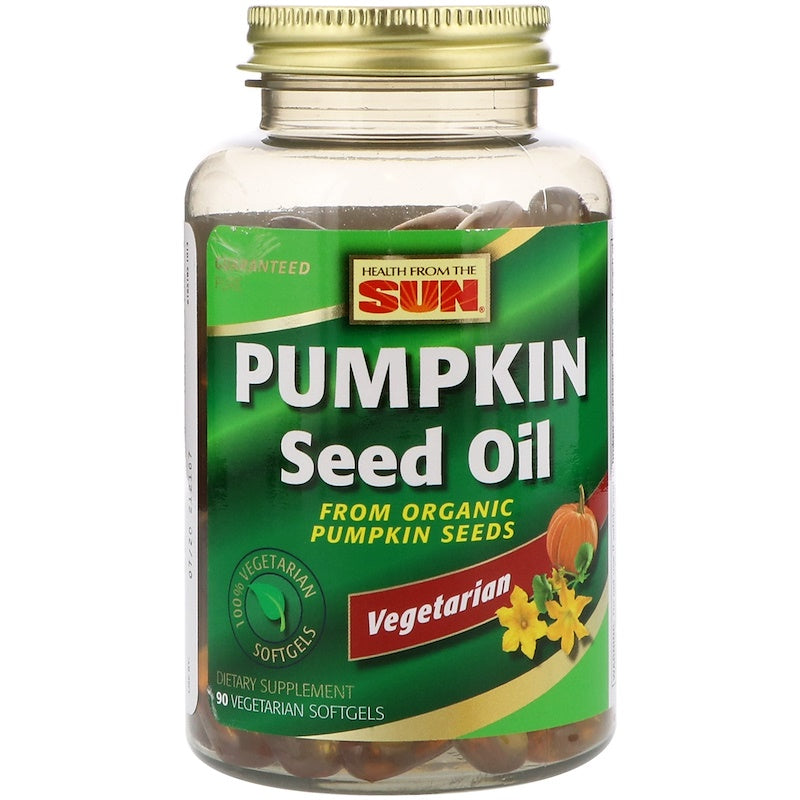 Health From The Sun Pumpkin Seed Oil 1000 Mg Vegetarian