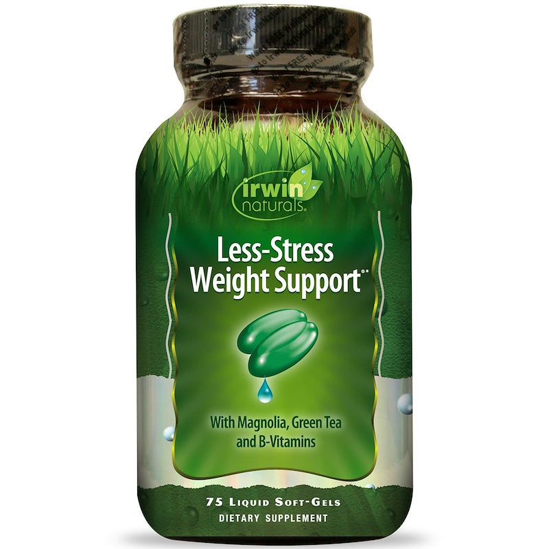 Irwin Naturals Less-Stress Weight Support, 75 Liquid Soft-Gels