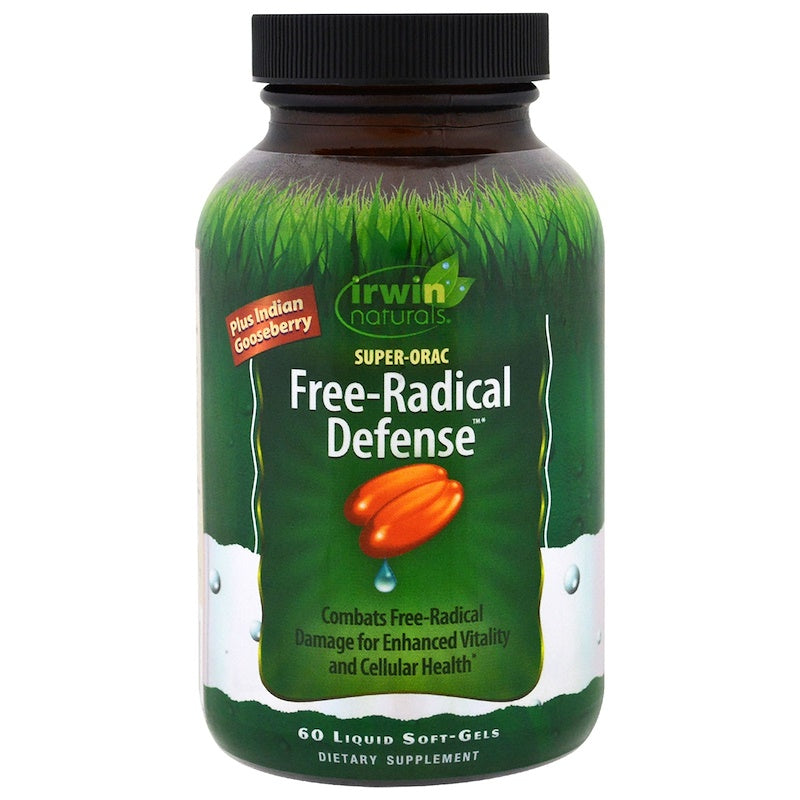 Irwin Naturals, Super-Orac Free-Radical Defense, 60 Liquid Soft-Gels